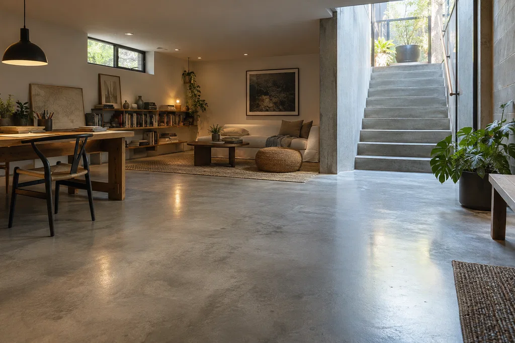 basement concrete floors