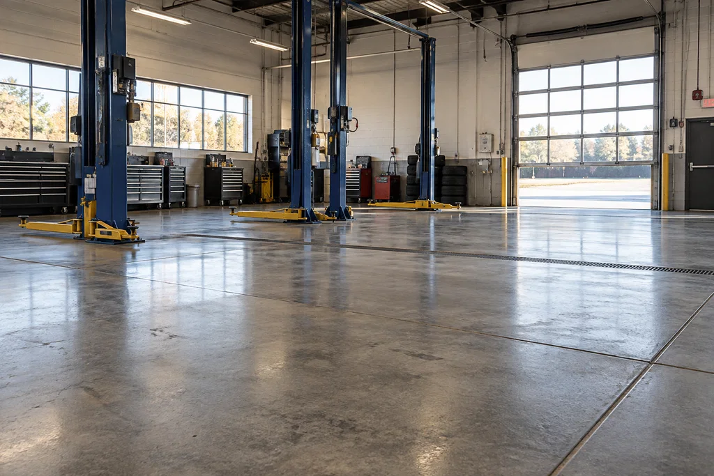 commercial garage floors
