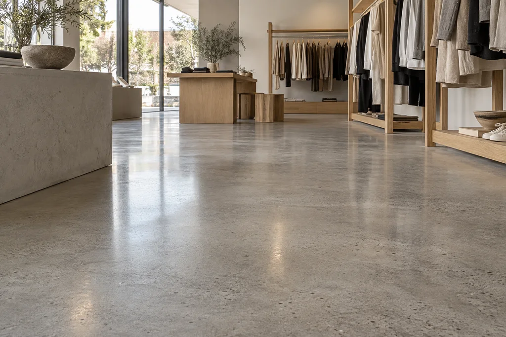 commercial polished concrete