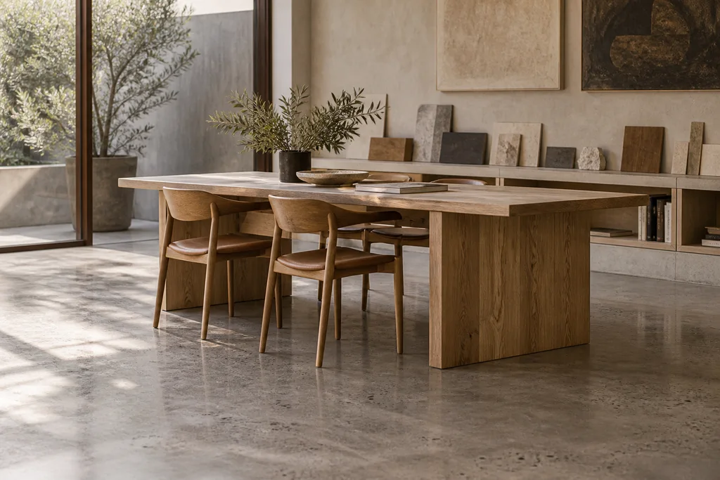 Concrete finish: contact