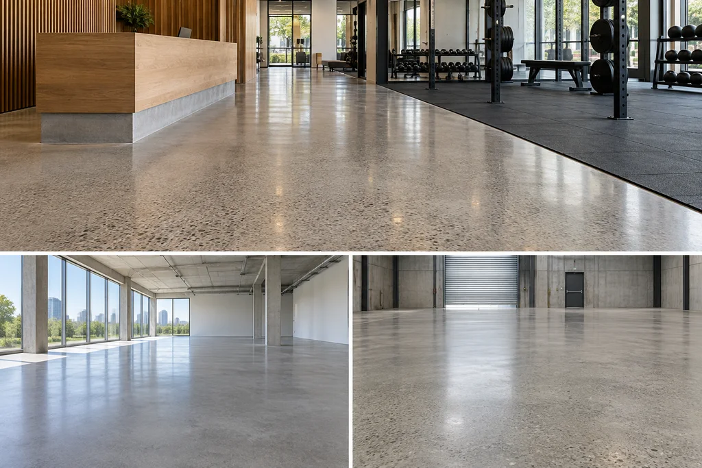 exposed aggregate polishing