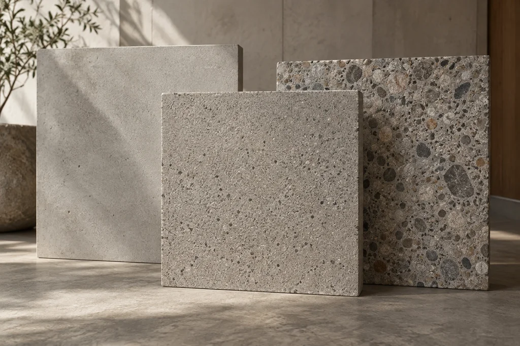 Concrete finish: find your expression of concrete.