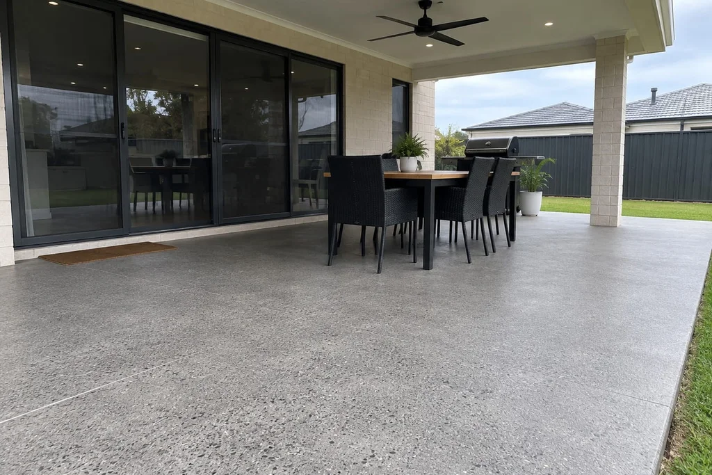 Concrete finish inspiration for patios and alfresco paving