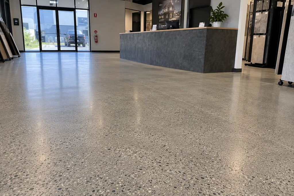 Concrete finish inspiration for commercial flooring