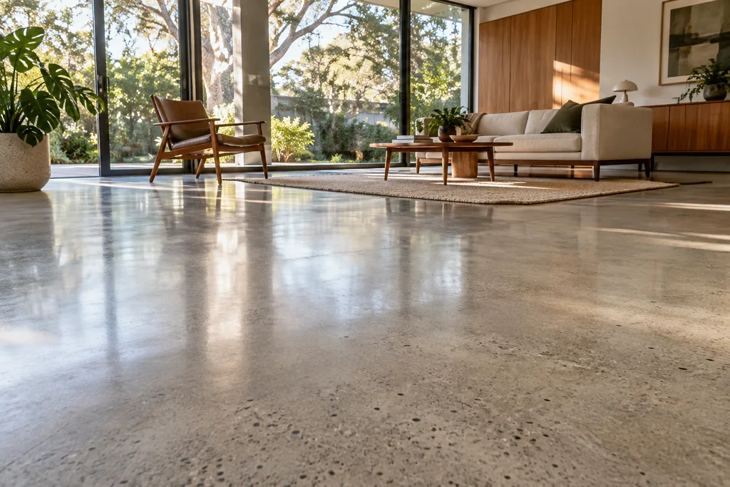 polished concrete restoration