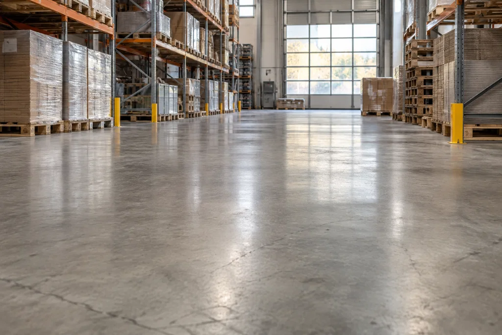 warehouse concrete floors